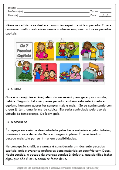 ENSINO RELIGIOSO 9a