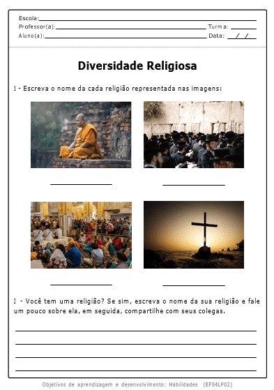 Ensino religioso 1